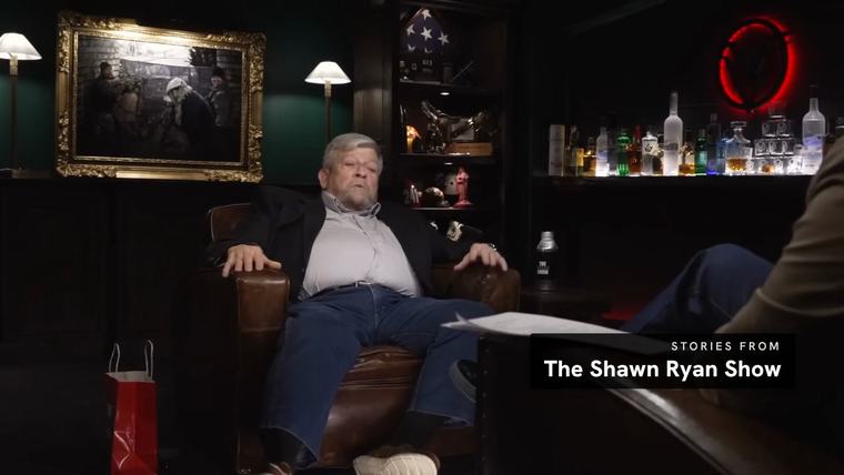 Source tag on screen reading Stories from The Shawn Ryan Show